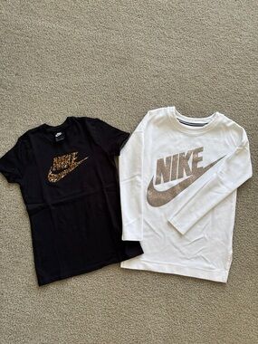 Nike Long & Short Sleeve Logo Tee Set